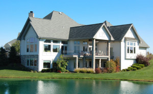 luxury house by the lake